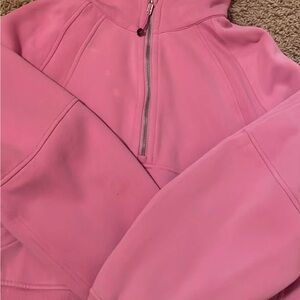 Lululemon Athletica Pink Bomber Jacket